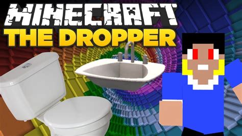 Minecraft The Dropper 2 Pulando Na Privada Youtube