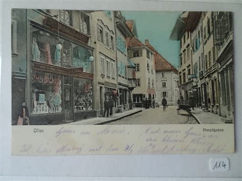 AK Olten Hauptgasse 1908 Kaufen Auf Ricardo