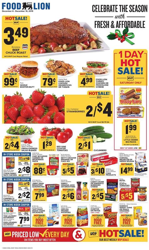 Food Lion Weekly Ad Dec 4 - 10, 2019 - WeeklyAds2