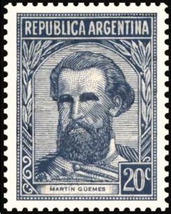 Stamp Mart N Miguel De G Emes Argentina Famous