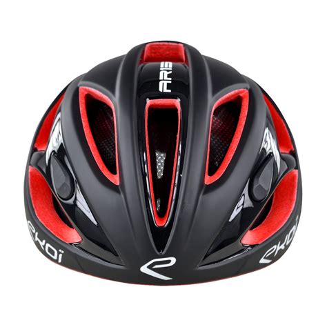 Casque EKOI AR13 Noir EPS Rouge EKOI