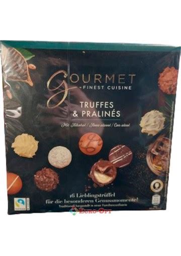 Конфеты Шоколадные Трюфель Gourmet Truffes & Pralines mit Alkohol 200g ...