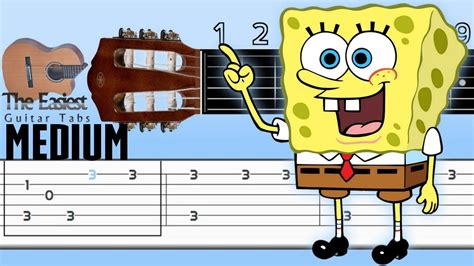 Spongebob Meme Guitar Tab - Captions Beautiful