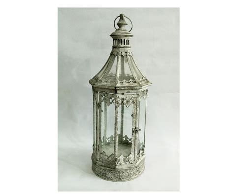 SPECIAL ROUND METAL LANTERN 23x60 Cm From WJ Sampson