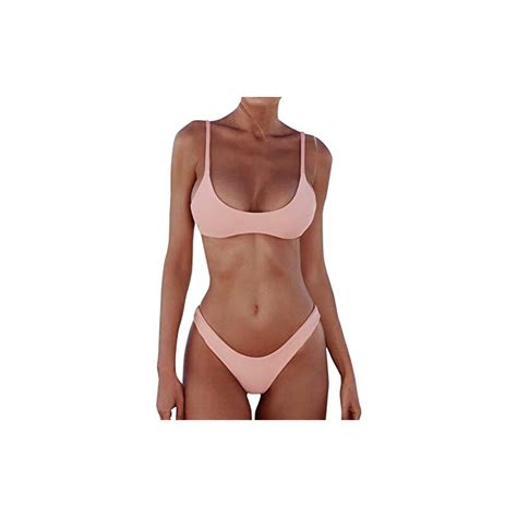 NOAGENJT Slip Bikini Donna Vita Alta Costumi Interi Donna Piscina