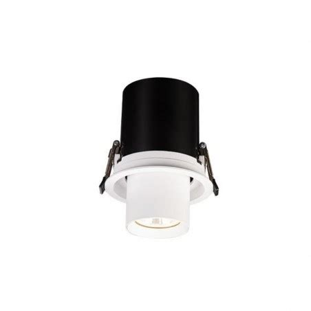 Spot Incastrat Led Gu Inclinare Orizontala Grade Alb Mat