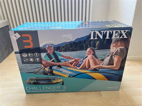 Gummiboot Von Intex Challenger 3 Originalverpackt Kaufen Auf Ricardo