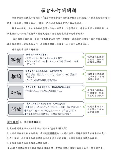 康軒五上8 14國語學思達講義統整合併版 Shareclass