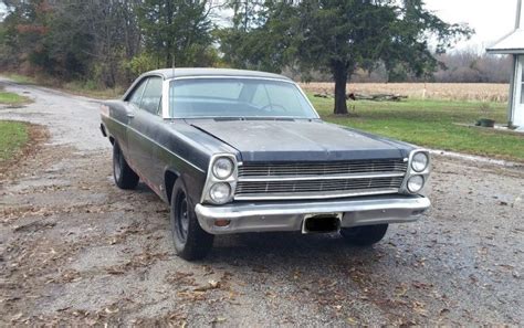 Blank Canvas 1966 Ford Fairlane 500 2 Door Hardtop Barn Finds