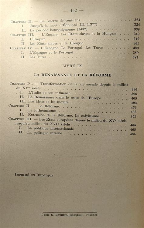 Histoire de l Europe des invasions au XVIe siècle 15e édition by