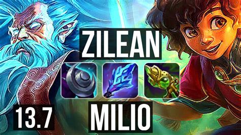 ZILEAN Aphelios Vs MILIO Jinx SUP 3 0 12 Rank 3 Zilean 2 2M