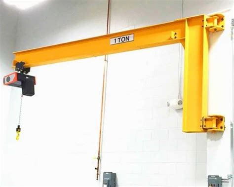 Wall Mounted Jib Crane Maximum Lifting Capacity 15 Feet At 60000 In