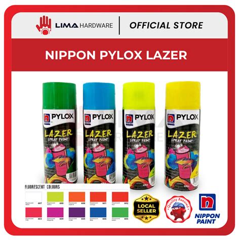 NIPPON Pylox Laser Spray Paint Cat Sembur 400CC Shopee Malaysia