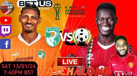 Ivory Coast Vs Guinea Bissau Live Watchalong African Cup Of Nation