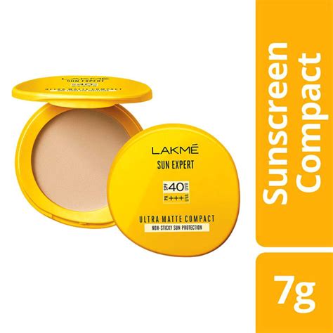 Lakme Sun Expert Ultra Matte SPF 40 PA Compact 7gm Indian Daraz