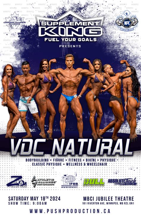 2024 VDC Natural | CPA | Bodybuilding | Physique | Figure | Wellness ...