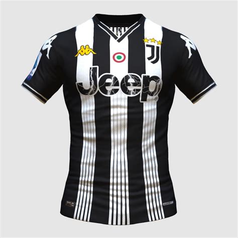 Juventus X Kappa Home Concept FIFA 23 Kit Creator Showcase