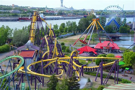 La Ronde Round Is An Amusement Park In Montreal Editorial Image Image