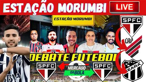 SPFC AGITOU NAHUEL BUSTOS PEDRO ROCHA ATHLETICO X SPFC