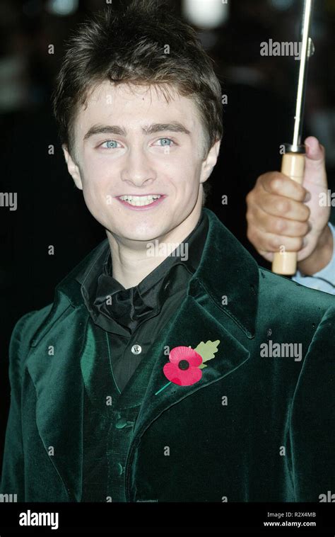 Daniel Radcliffe Harry Potter And The Goblet Of Fire Film Premier Odeon