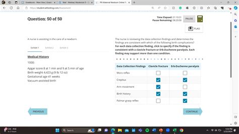 Solved Question 50 Of 50A Nurse Is Assisting In The Care Chegg