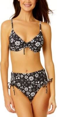 Salt Cove Salt Cove Womens Coastal Fleurs Bralette Bikini Top Coastal