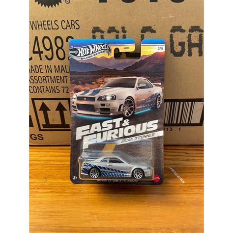 Jual Hot Wheels Fast Furious Silver Series Brian O Conner 2025 Shopee Indonesia