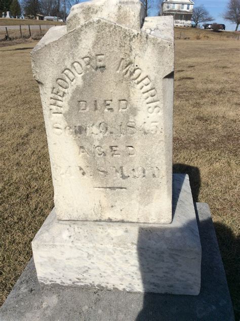 Theodore Morris 1820 1845 Mémorial Find a Grave