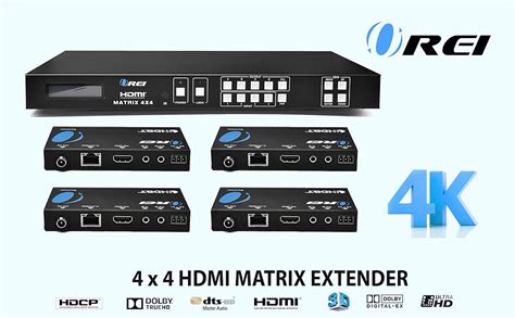 Amazon Professional K X Hdmi Extender Matrix By Orei Hdbaset