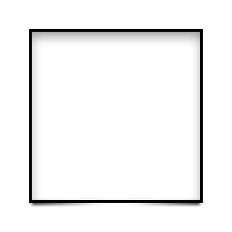Black Border Frame PNG Transparent