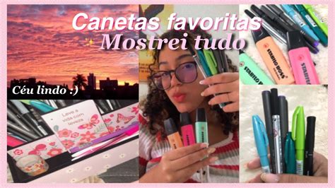 MOSTREI MINHAS CANETAS FAVORITAS Brush Pen YouTube