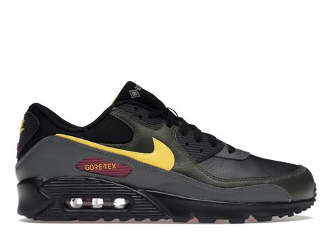 Nike Air Max 90 Gore-Tex Black Cargo Khaki Men's - DJ9779-001 - US