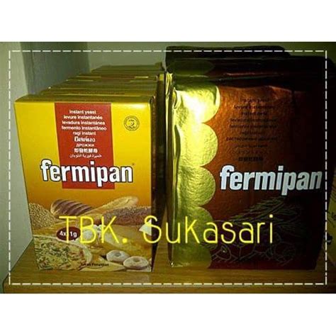 Jual Fermipan 4x11 Gr Instant Yeast Dry Yeast Ragi Instant Sachet