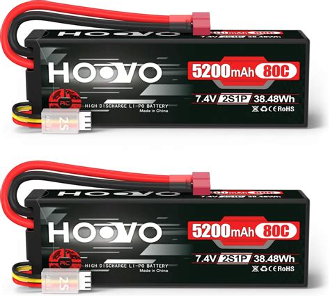 Hoovo S Lipo Battery V Mah C Rc Battery Hard Case With