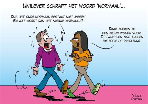 Unilever Schrapt Het Woord Normaal Loko Cartoons