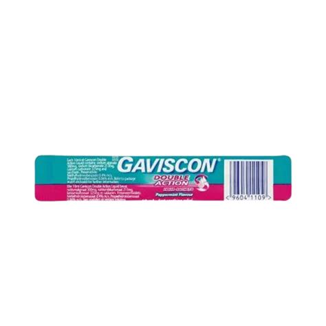 Gaviscon Double Action Liquid Sachets 12 S Sparkport Pharmacy