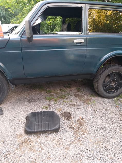 Пороги в антигравий) — Lada 4x4 3D, 1,7 л, 1999 года | кузовной ремонт ...