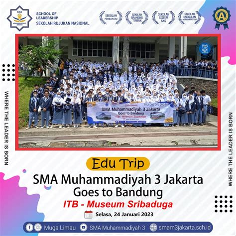 Edu Trip SMA Muhammadiyah 3 Jakarta