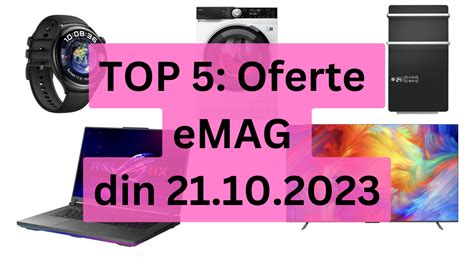 TOP 5 Oferte EMAG Din 21 10 23 Televizor TCL Cu Diagonala De 215 Cm