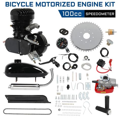 100cc 2 Stroke Bicycle Motor Kit Bike Motorized Gas Engine Set