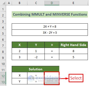 How To Solve Equations With Unknowns In Excel Examples