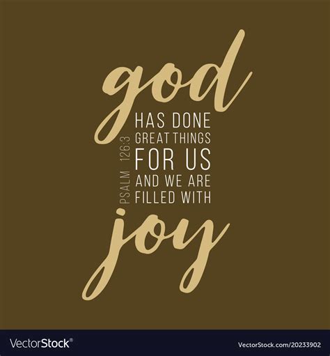 Bible verse from psalm Royalty Free Vector Image