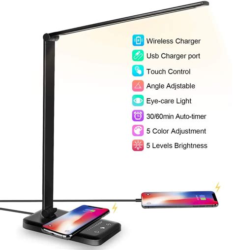 Best Desk Lamps With Built-in Wireless Charger - iOS Hacker