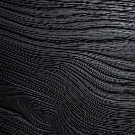 Premium AI Image A Close Up Of A Black Wood Grained Surface With A