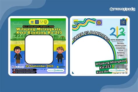 Twibbon Milangkala Kota Bandung Keren Unik Dan Gratis Jadikan