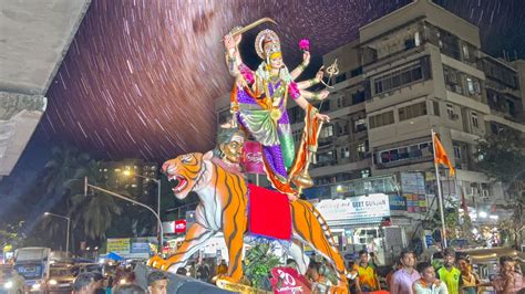 Gundavali Chi Aai Bhavani Aagman 2022🙏 Biggest Durga Mata😮 Mumbai Devi