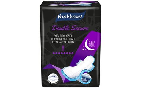 Прокладки Vuokkoset Ночные Double Secure | отзывы