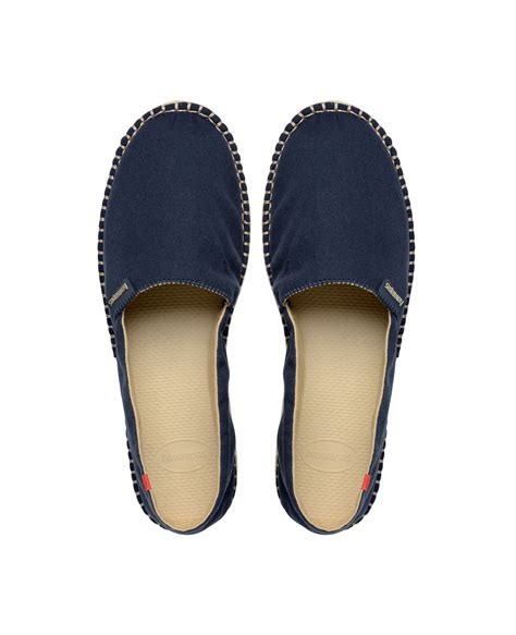 Havaianas Origine Iii Espadrilles Navy Blue Beige Coast Supply Co