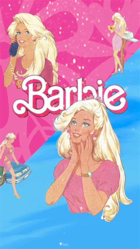 Barbie Wallpaper 90s 80s Retro Retrobarbie Vintage