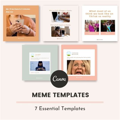 Instagram Meme Templates (Essentials) - Ivory Mix